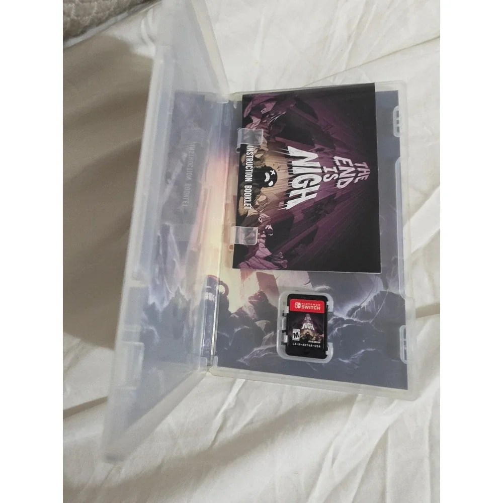 The End Is Nigh Nintendo Switch Physical Game with Manual Nicalis Platformer